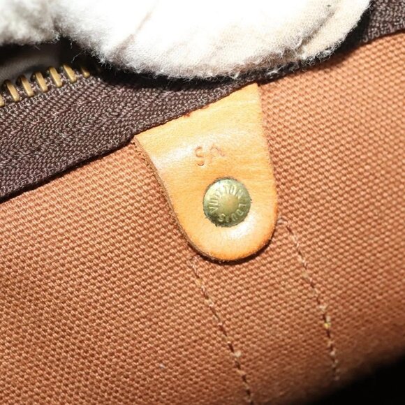 LOUIS VUITTON Monogram Keepall 45 Boston Bag M41428 LV Auth 129657 - Picture 10 of 16